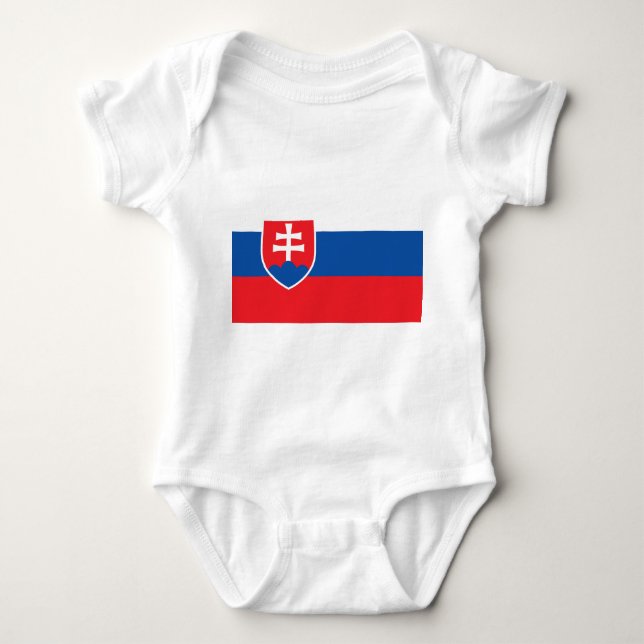 Body Soin corporel patriotique avec drapeau Slovaquie (Devant)