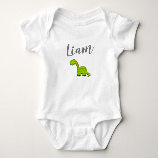 Body Soin corporel personnalisé mignon avec dino (Devant)