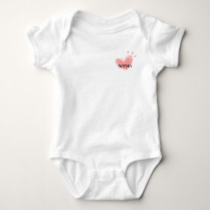 Body Sophia Heart Baby Bodysuit