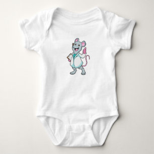 Body Souris comme docteur avec manteau de docteur