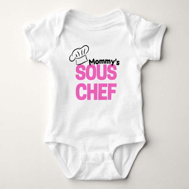 Body Sous-chef de maman Assistant Cuisine future (Devant)