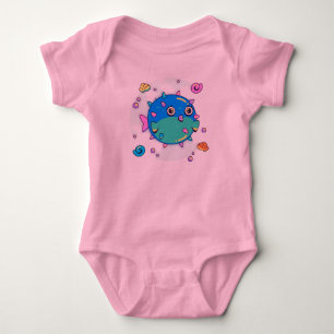 Body Sous le Sea Fish Adventure Baby Bodysuit