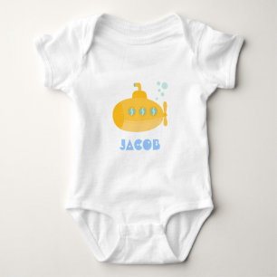Body Sous-marin jaune mignon, sous-marin, pour des