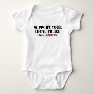 Body Soutenez votre police locale - Laissez des emprein