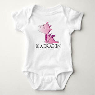 Body Soyez un bébé de combinaison de dragon et badine