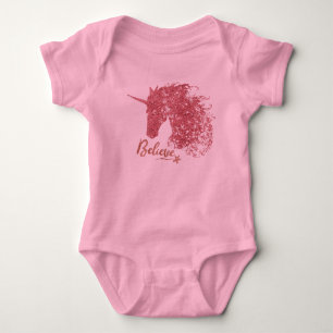 Body Sparkly Unicorn-Believe (Or Rose)