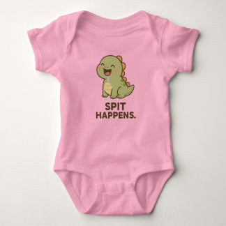 Body Spit Happens - Drôle bébé Dinosaur Design