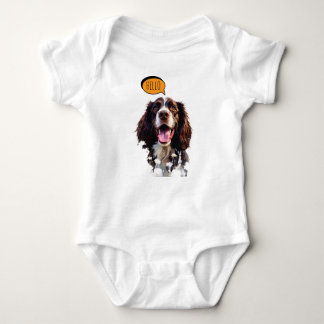 Body Springer Spaniel joyeux à l'aquarelle