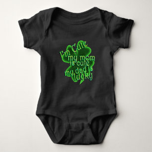 Body St Patrick's Day - Je suis mignonne, maman mignonn