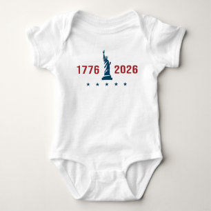 Body Statue de la Liberté Rouge Blanc Bleu USA 250 1776