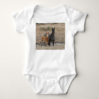 Body Steens Wild Horse Baby Bodysuit 