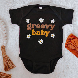 Body STEVIE Retro 70's Mustard Daisy Baby Super Baby B