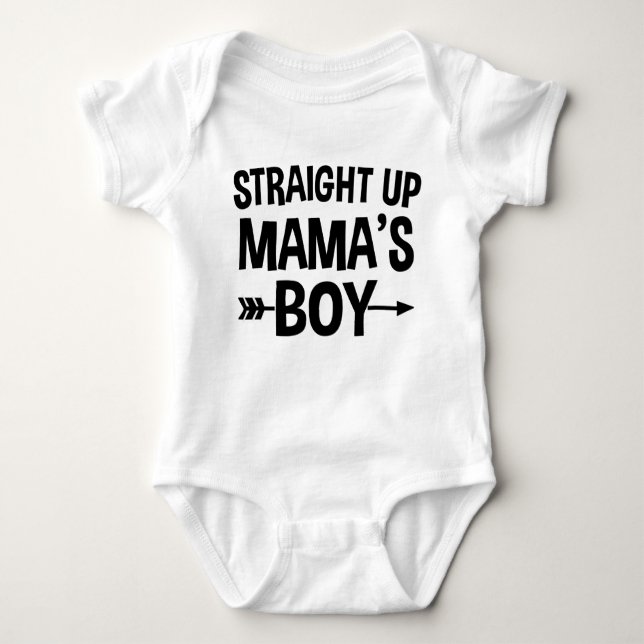 Body Straight Up Mama's Boy Funny (Devant)