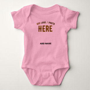 BODY STYLISH MODERNE PERSONNALISABLE ROSE VÉRIFIÉ MARQU