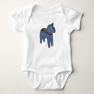 Body Suède Dala Horse Dalecarlian suédois