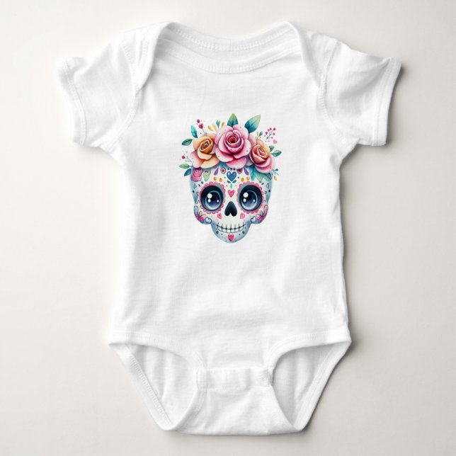 Body Sugar Skull Bodysuit (Devant)
