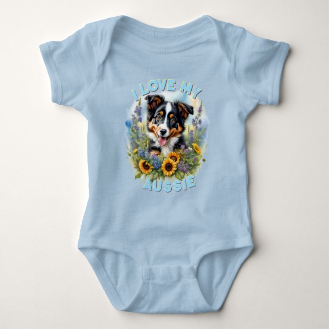 Body Sunny Aussie Meadow - Personnalisable (Devant)
