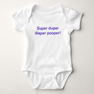 Body Super duper couche poire une pièce tenue