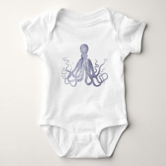 Body Superbe aquarelle octopus minimaliste