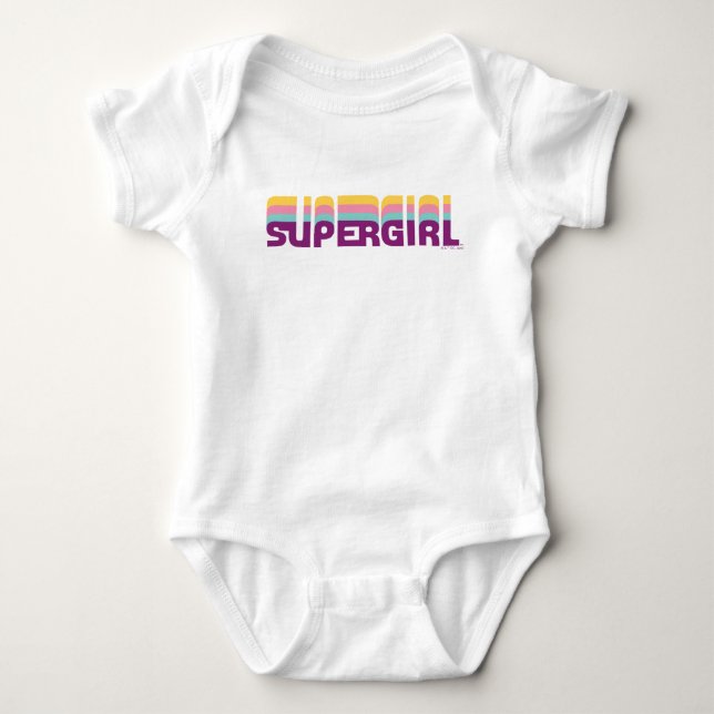 Body Supergirl Retro Colorshift Graphic (Devant)