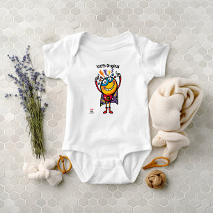 Body Superhéros amusant et coloré Emoji Toddler