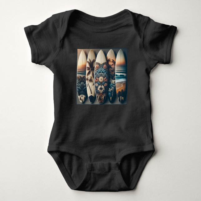 Body Surfboards peints hawaïens (Devant)