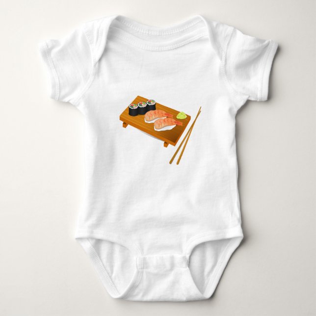 Body Sushi cuisine japonaise mignonne (Devant)