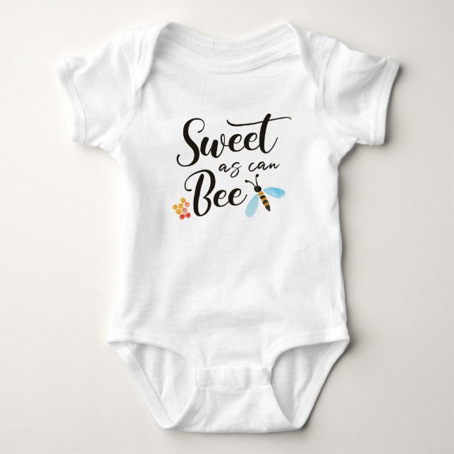 Body Sweet As Can Bee Baby Bodysuit (Devant)