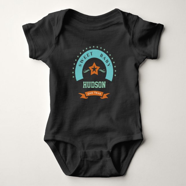 Body Sweet Baby and Your Baby's Name Custom (Devant)