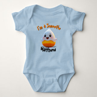 Body Sweet Baby Boy Candy Corn avec nom enfant