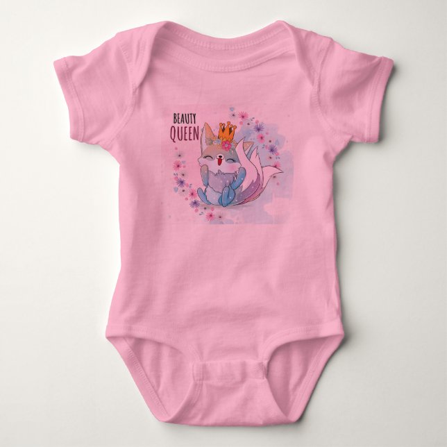 Body Sweet Girl Cartoon Baby Bodysuit (Devant)