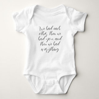Body Sweet Message Baby Bodysuit