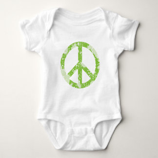 Body Symbole de paix (vert)