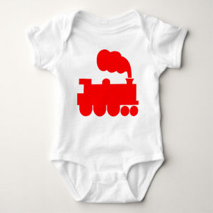 Body Symbole du train à vapeur - Rouge