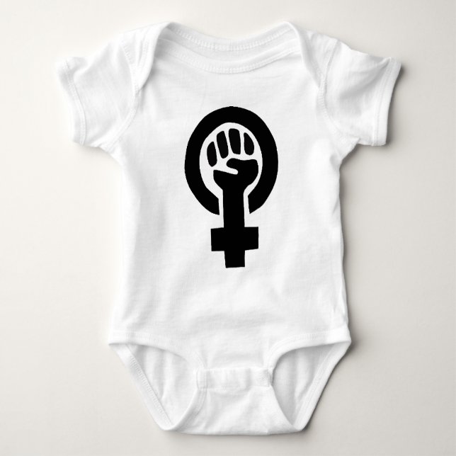 Body Symbole féministe du pouvoir féminin (Devant)