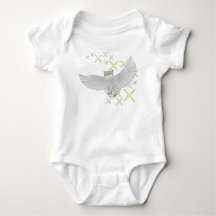 T-shirt à la chouette étoile mignonne