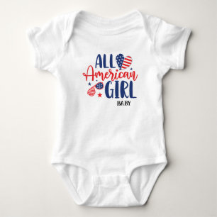 Body T-shirt All American Girl (Baby)