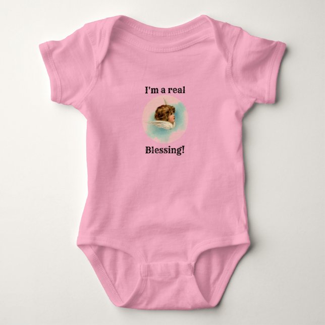 Body T-Shirt Ange Vintage (Devant)