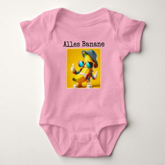 Body T-shirt banane (Devant)