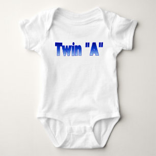 Body T-shirt bébé jumeau