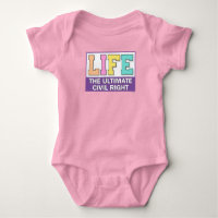 T-shirt bébé ou body.