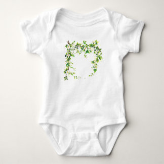 Body T-shirt bouquet de fleurs