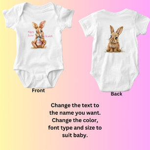 Body T-shirt Bunny de Pâques