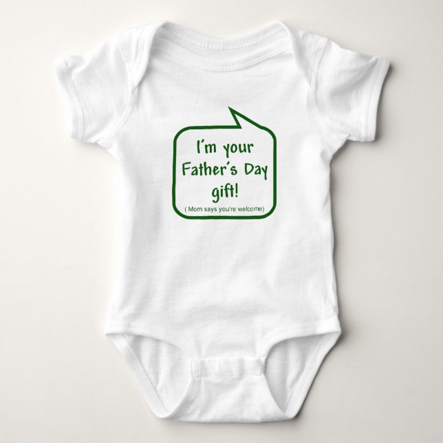 Body T-shirt cadeau fête des pères (Devant)