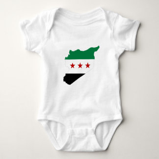 Body t-shirt - carte de la syrie libre