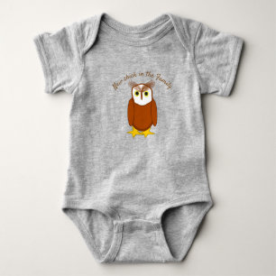 Body T-shirt - Chouette mignonne avec texte