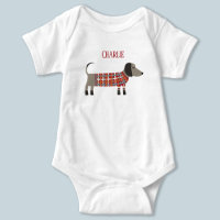 T-shirt Dachshund Saucage Nom du chien