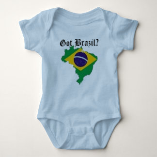 Body T-shirt de bébé de Brazillian (passé le Brésil)