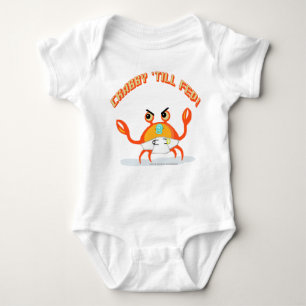 Body T-shirt de crabe de bébé