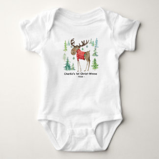 Body T-shirt de la carrosserie Christ-Moose Baby First 